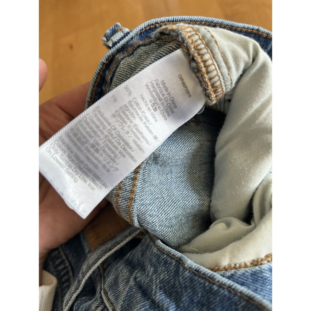 Madewell The Perfect Vintage Straight Jeans Women's Blue Size 32 Classic Denim - Picture 6 of 11